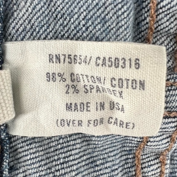 Ezra Fitch Flare Rough Hem Embellished Jeans Size 25 Women’s - Picture 5 of 7